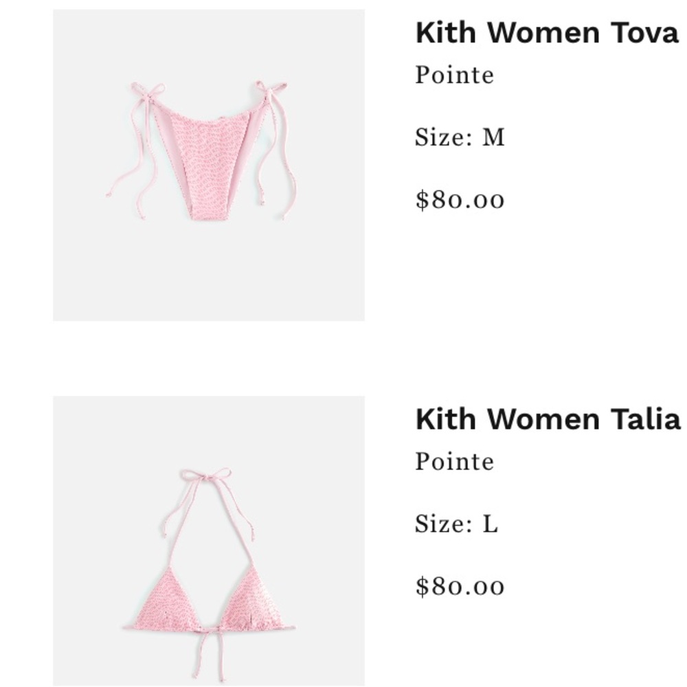 Kith women’s bathing suit